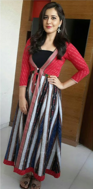 Rashi Khanna Beautiful Photos In Red Dress 4